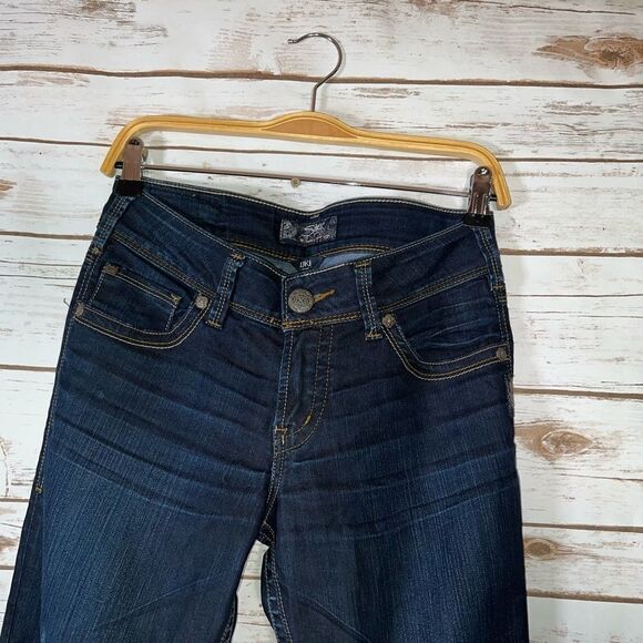 SUKI Dark Wash Silver Denim Jeans Size W27/L32 - Picture 6 of 17